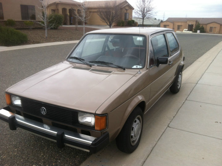 Nicely Refurbished 1981 Volkswagen Rabbit Diesel Bring a Trailer