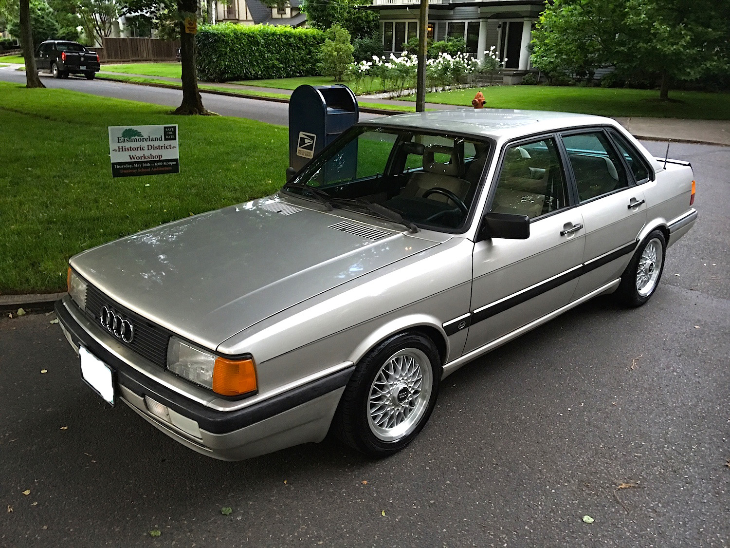 1985 Audi 4000S Quattro 5Speed Bring a Trailer
