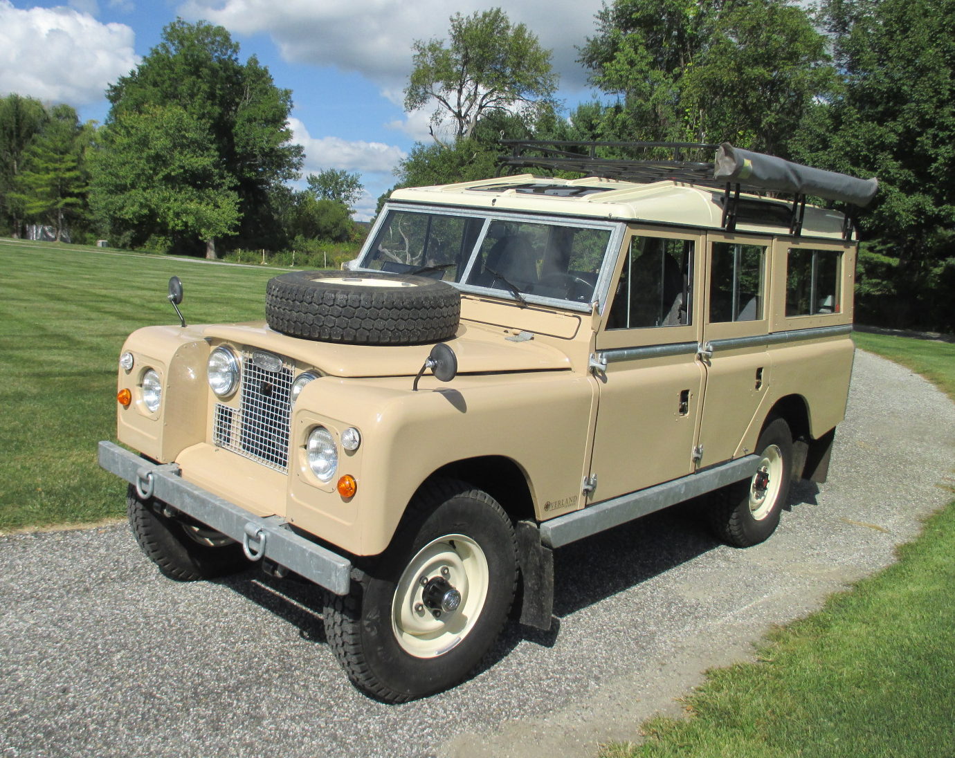 Restored 1967 Land Rover 109 NADA 4Speed for sale on BaT Auctions