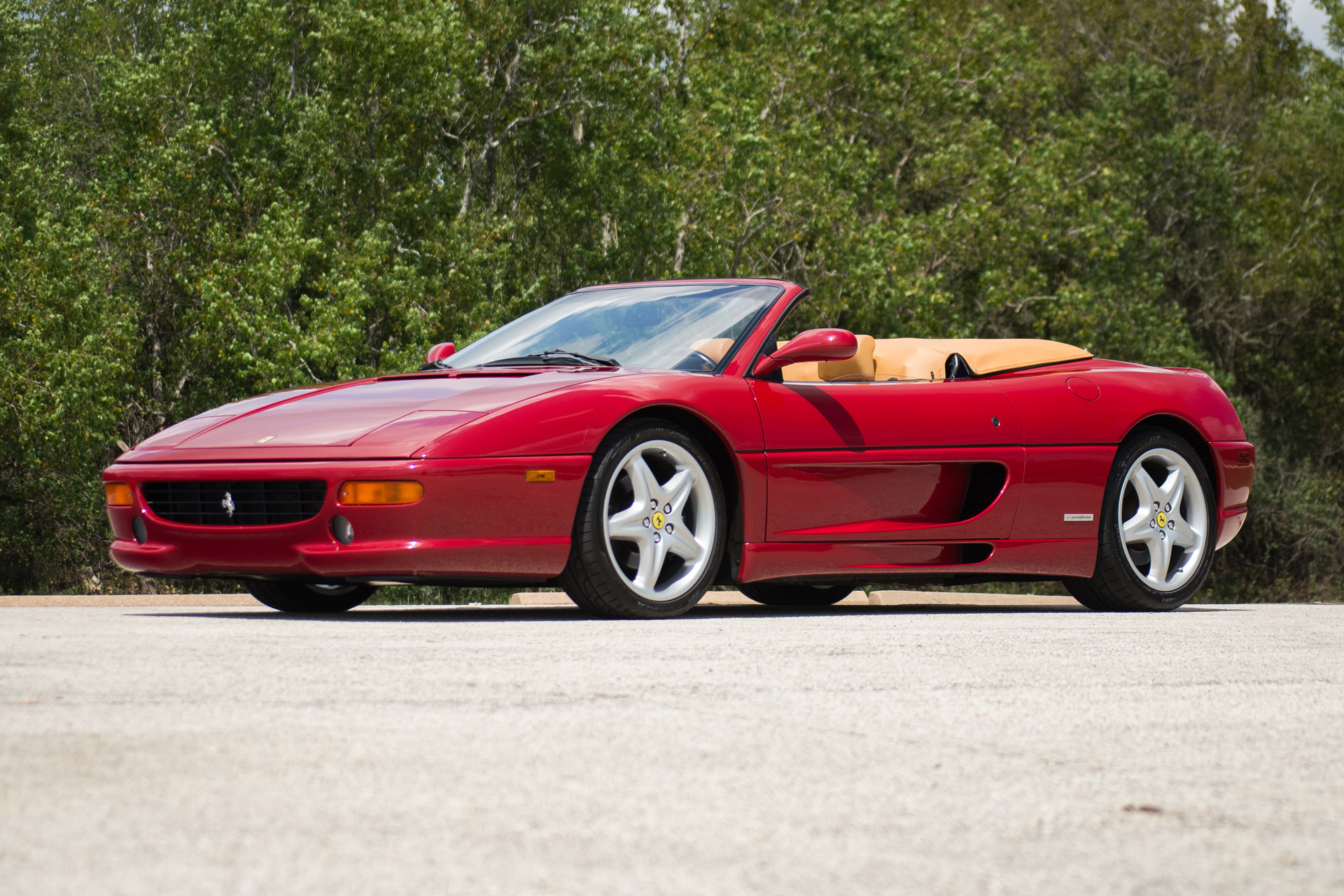 18kMile 1995 Ferrari F355 Spider 6Speed for sale on BaT Auctions sold for 72,500 on