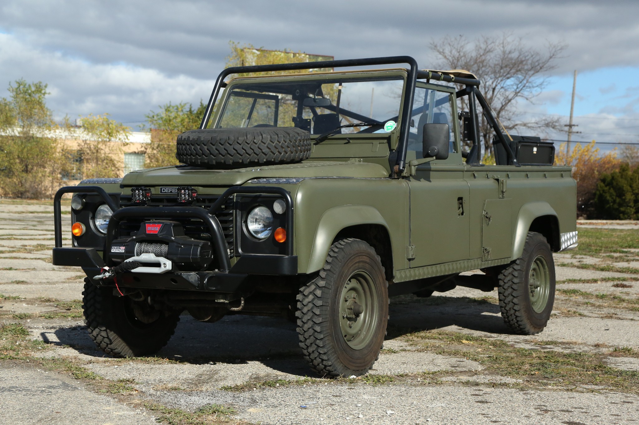 1986 Land Rover 110 for sale on BaT Auctions sold for 16,600 on