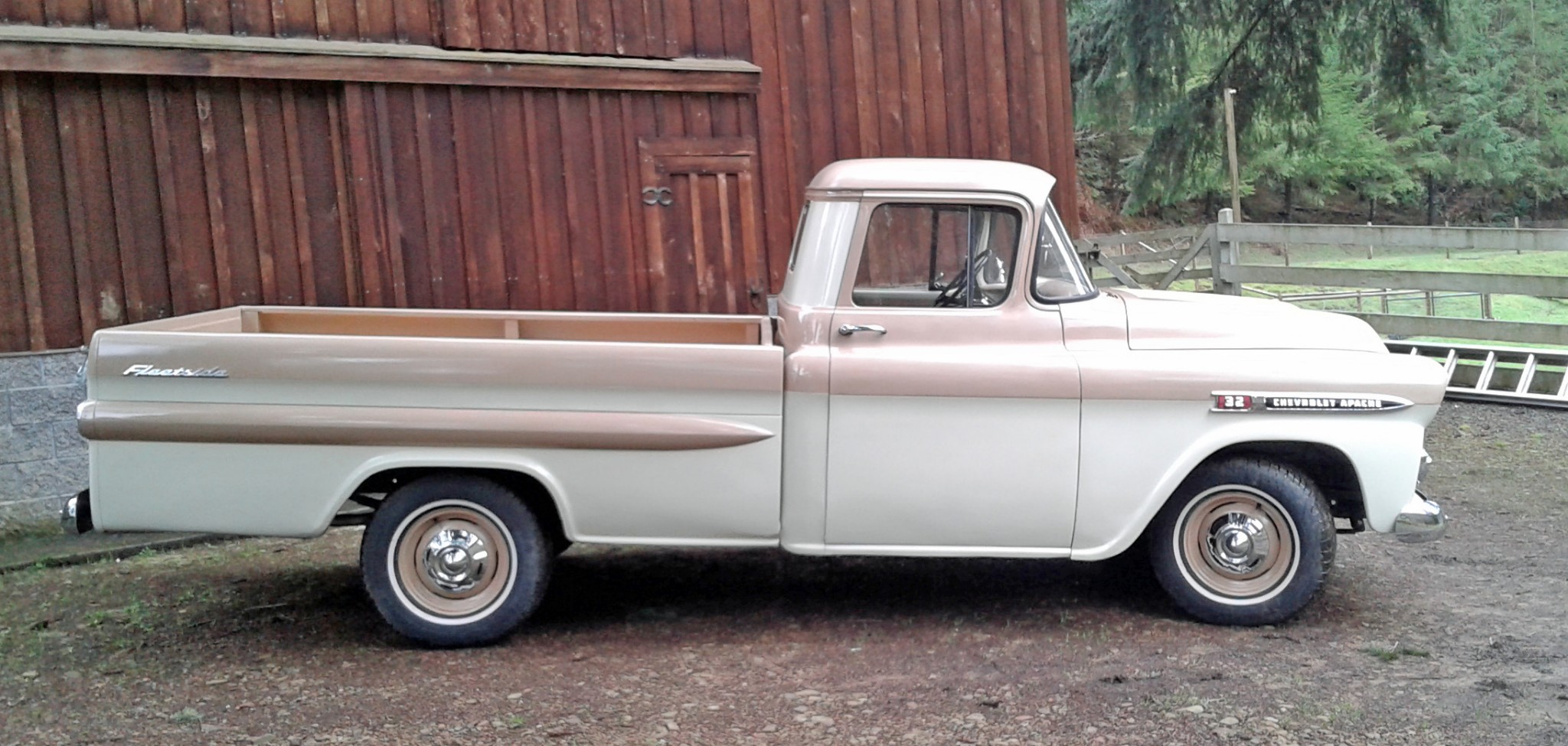 1959 Chevrolet Apache Fleetside Longbed for sale on BaT Auctions sold for 13,000 on March 23
