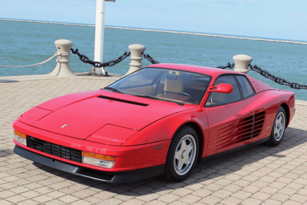 FiveFigure MonoMirror 1986 Ferrari Testarossa Bring a Trailer