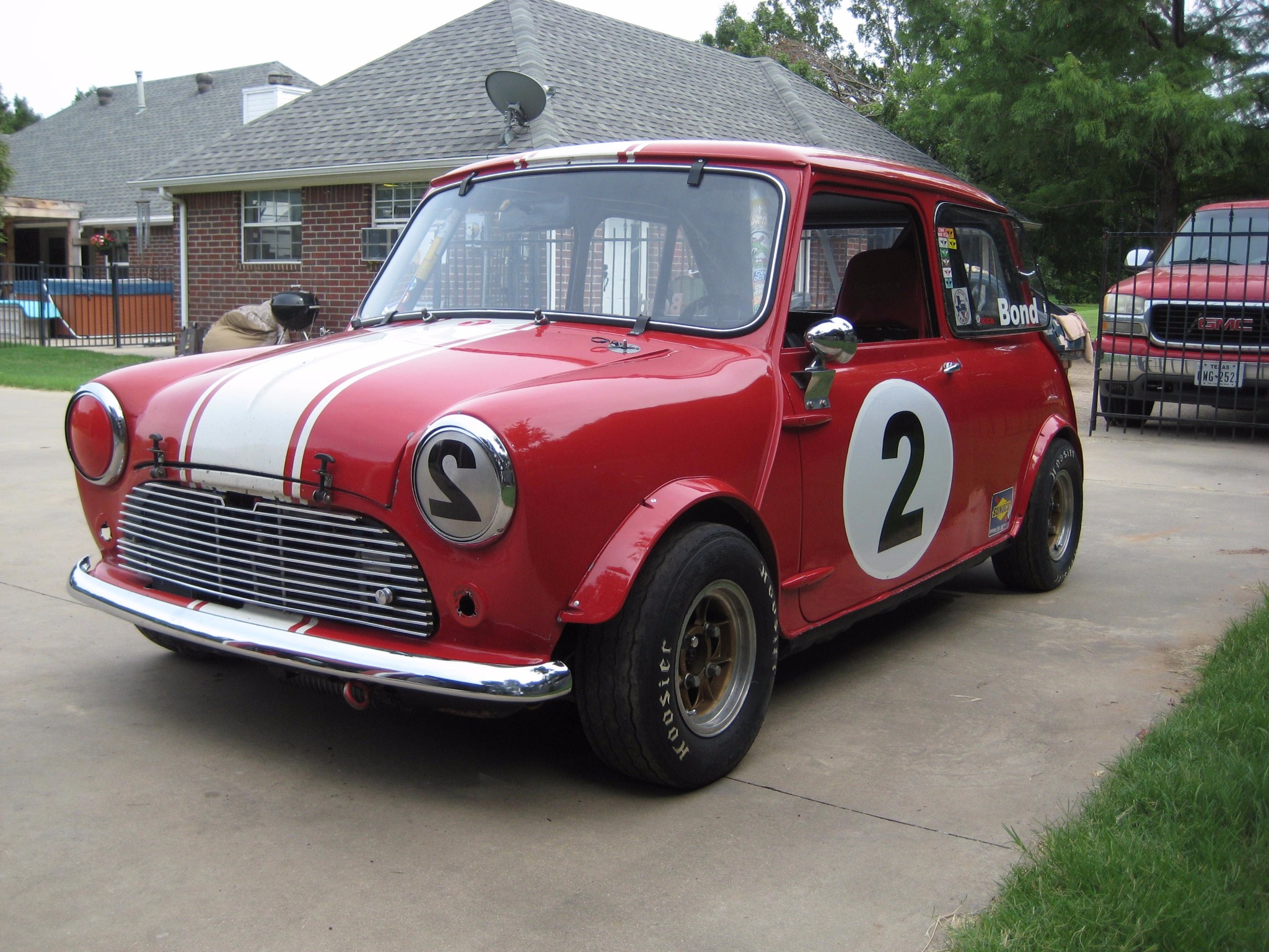1960 Austin Mini Race Car Bring a Trailer