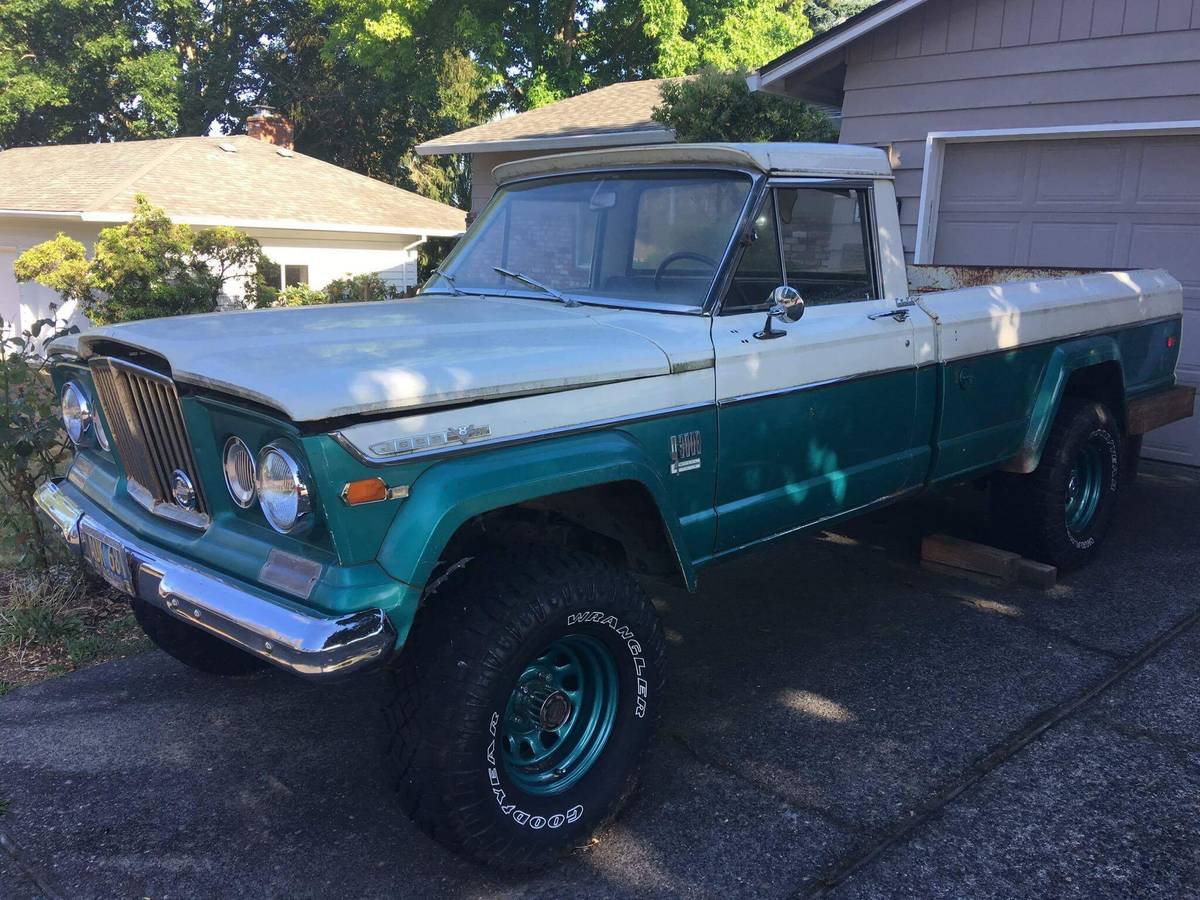 Original Wheels & Springs Included Unrestored 1969 Jeep Gladiator