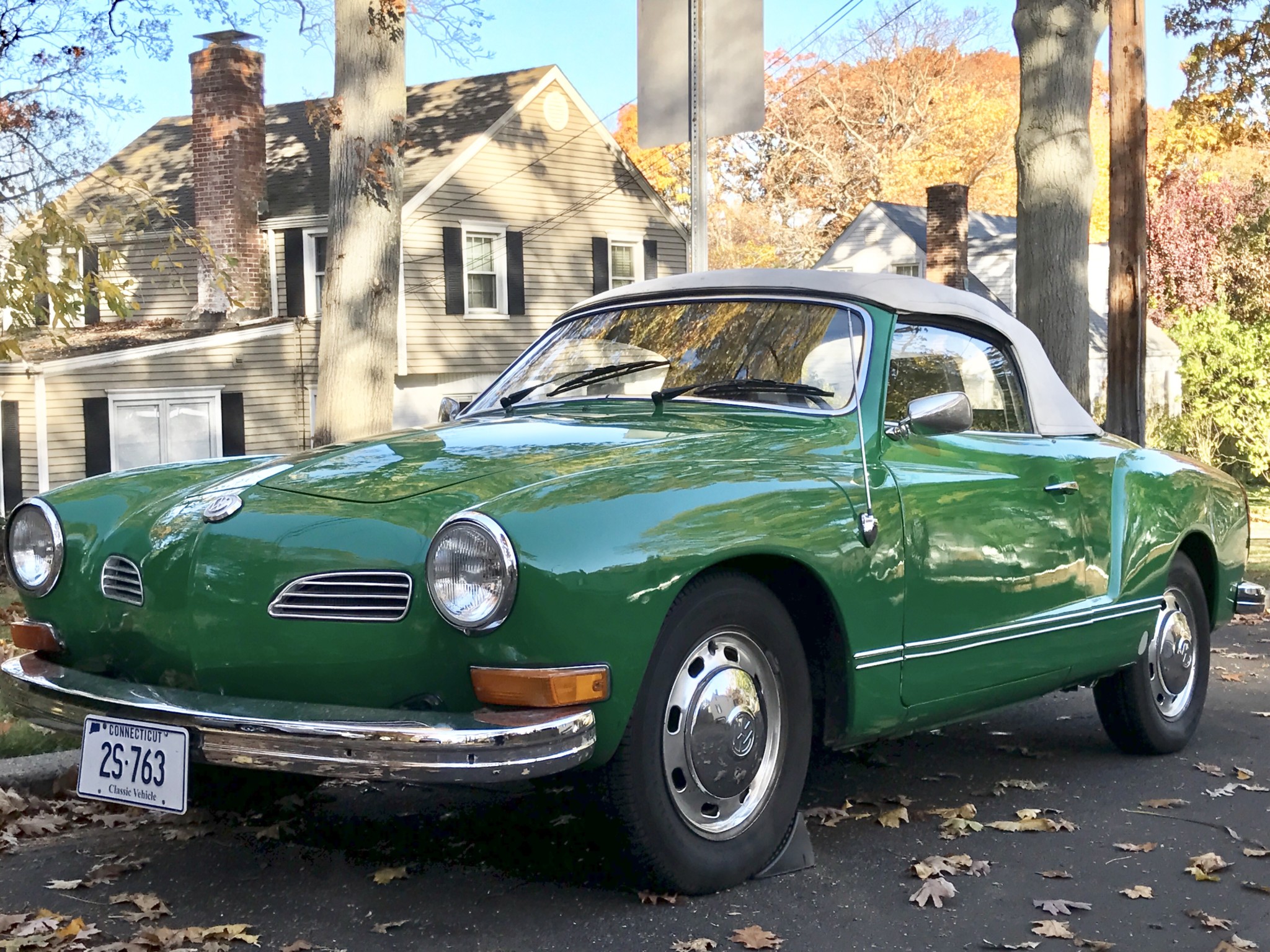 1973 Volkswagen Karmann Ghia Convertible for sale on BaT Auctions