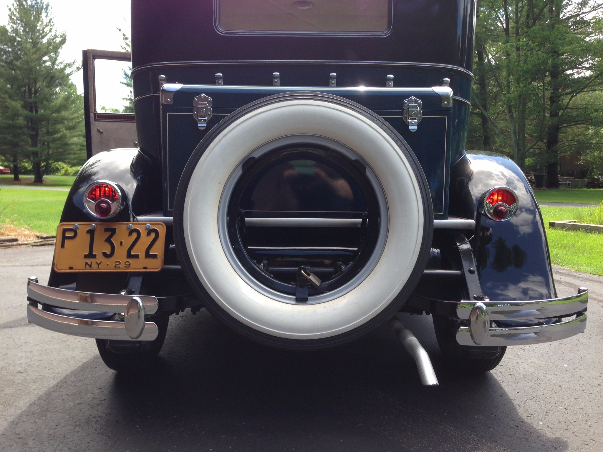 Restored 1929 REO Flying Cloud ModelC Brougham for sale on BaT