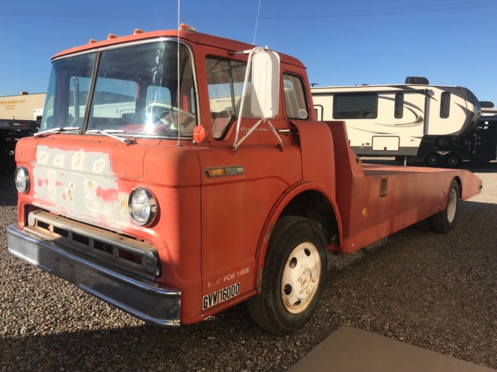 OldsPowered Ramp Truck 1968 Ford C600 Bring a Trailer