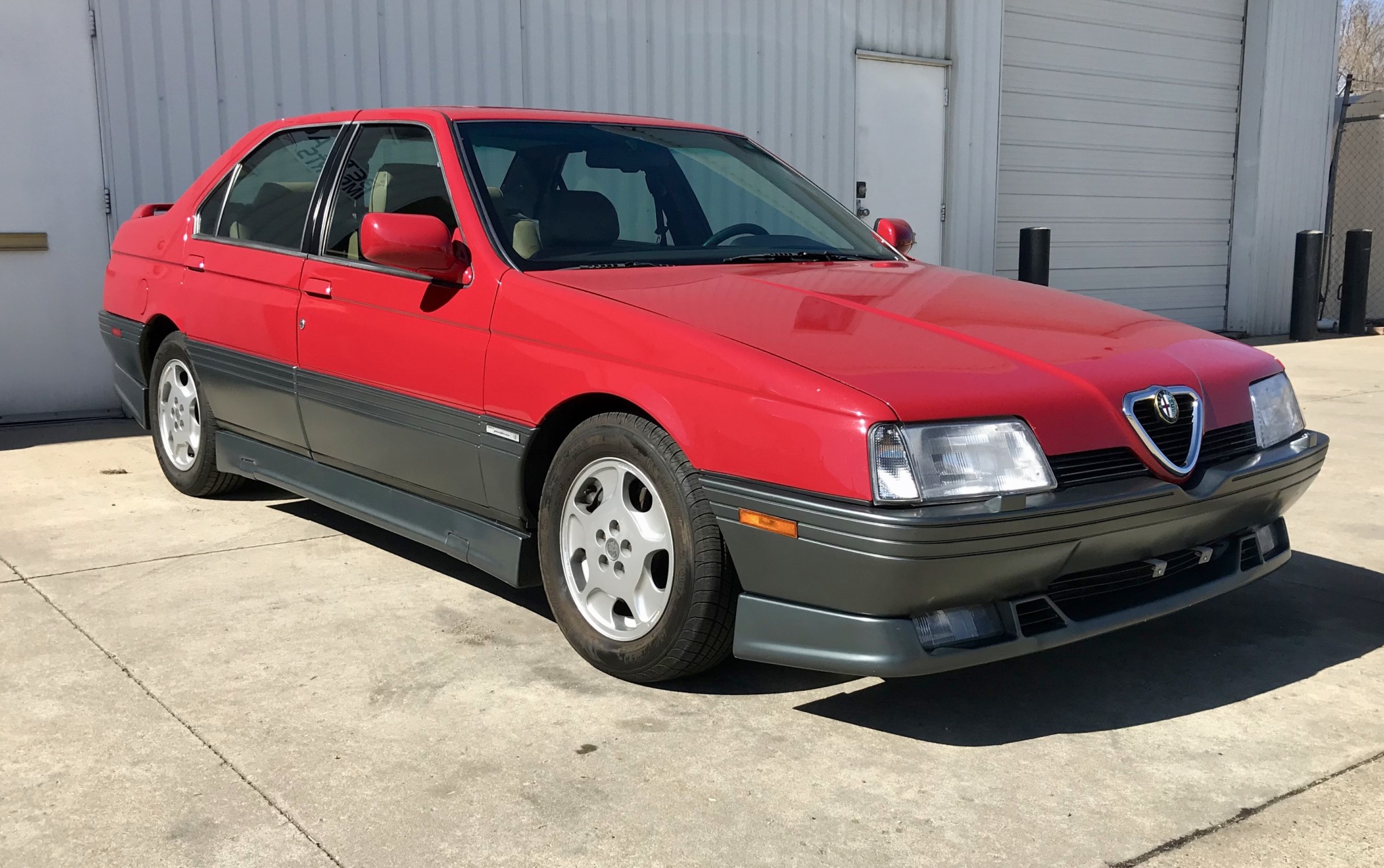 No Reserve 1995 Alfa Romeo 164 Quadrifoglio for sale on BaT Auctions