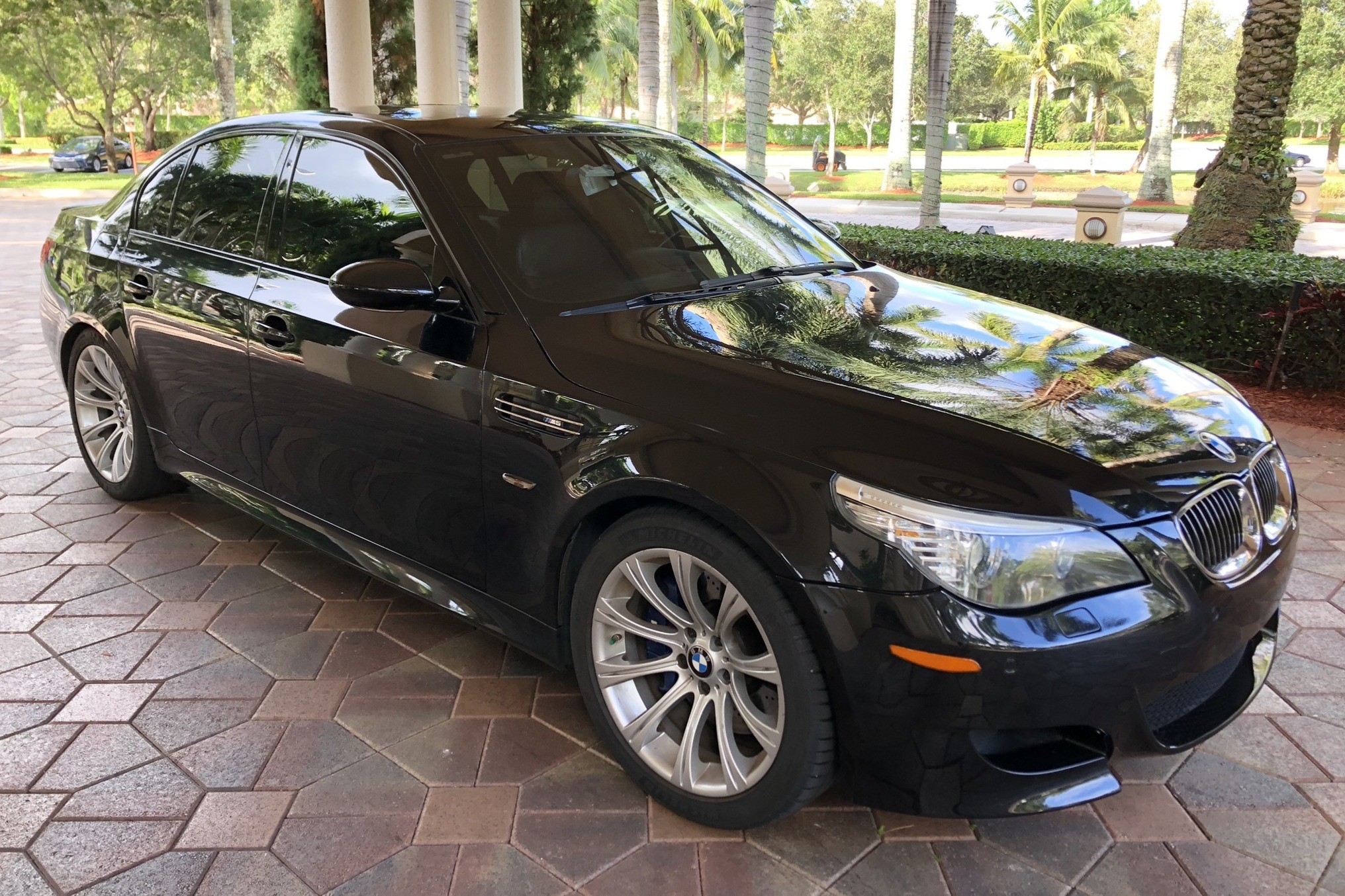 2008 BMW M5 6Speed for sale on BaT Auctions closed on