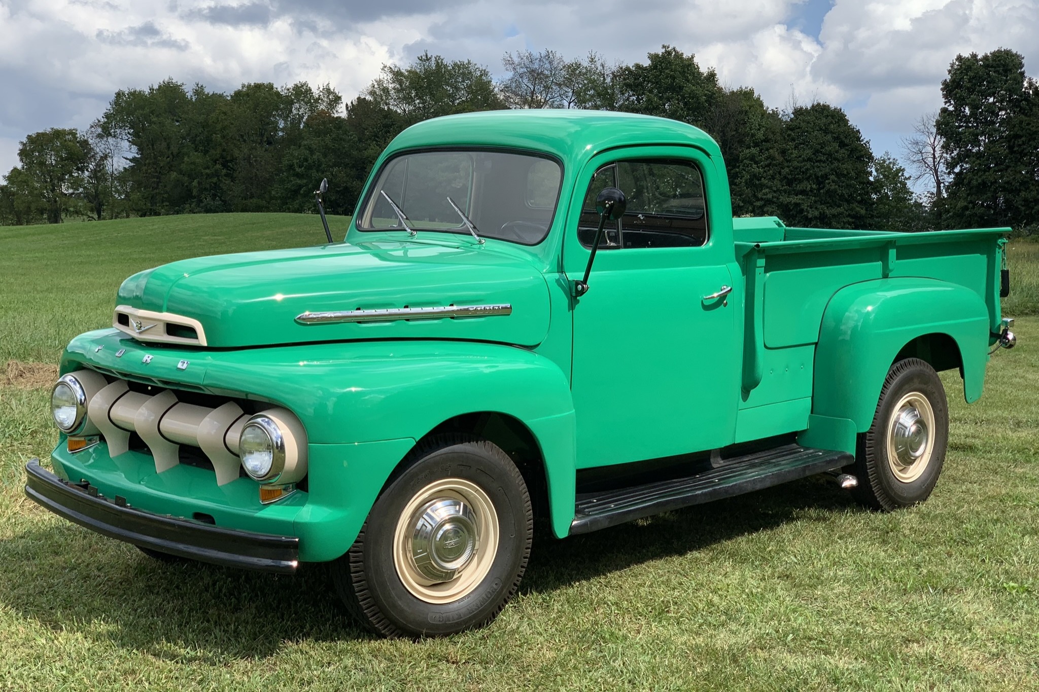 1952 Ford F2 Dump Truck for sale on BaT Auctions sold for 19,750 on