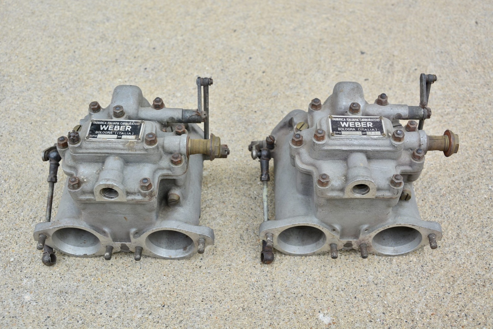 No Reserve Pair of er 40 DCO3 Carburetors for sale on BaT Auctions