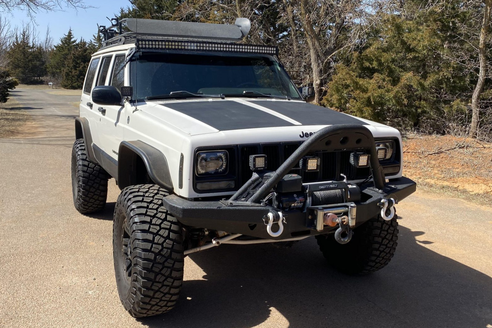 Modified 2001 Jeep Cherokee Sport for sale on BaT Auctions sold for