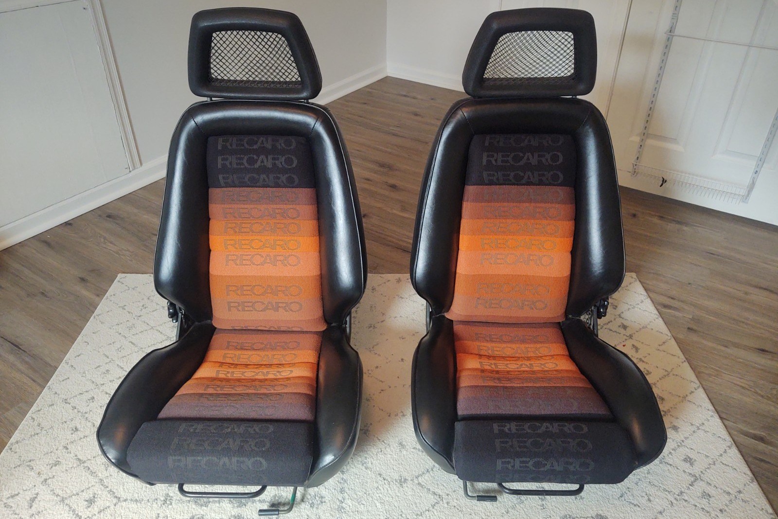 No Reserve Recaro Idealsitz N Seats for sale on BaT Auctions sold