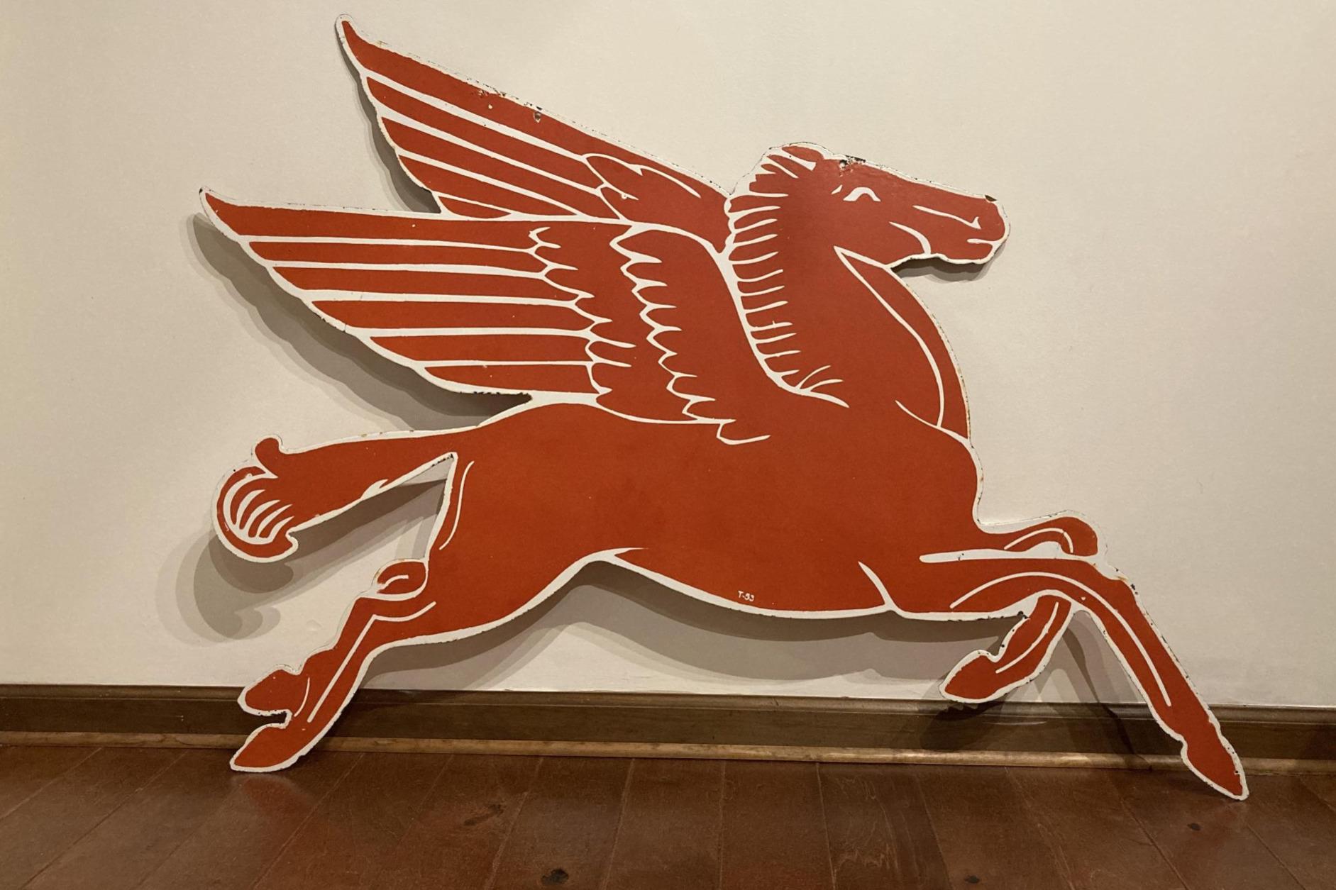 No Reserve Mobil Pegasus Sign for sale on BaT Auctions sold for