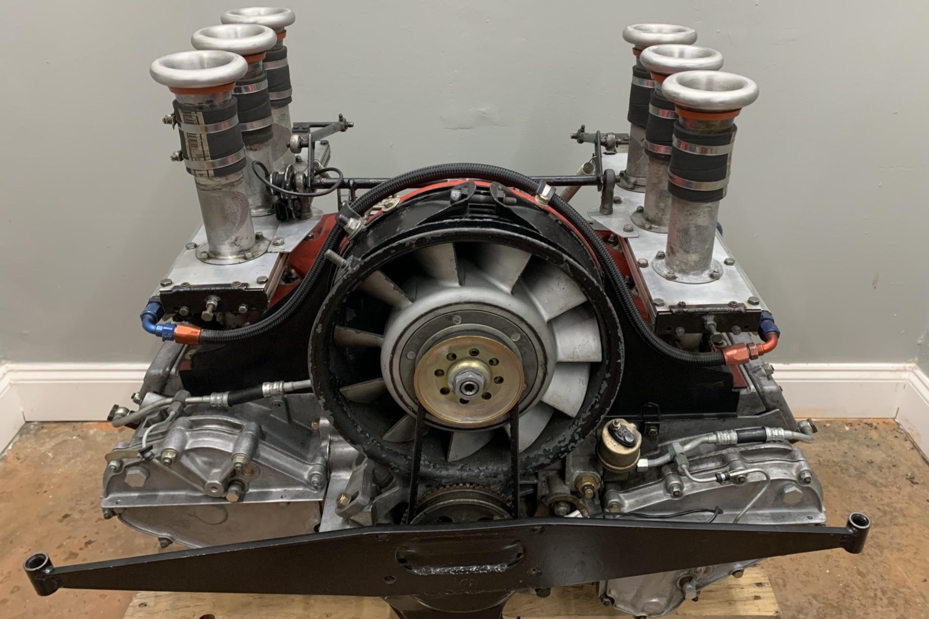 No Reserve: Modified 3.6L Porsche 930/63 Flat-Six Engine for sale on