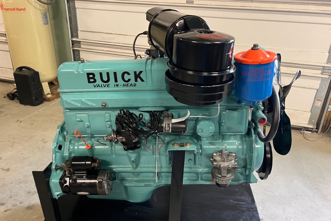 No Reserve: 1953 Buick 263ci Straight-Eight Engine for sale on BaT