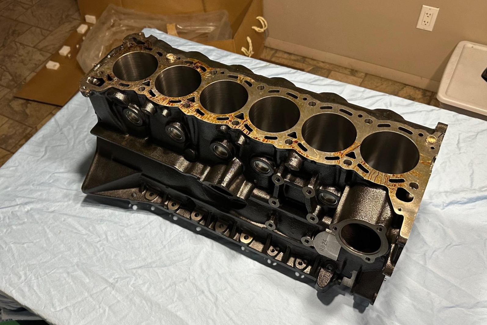 No Reserve: Nissan RB26DETT N1 Engine Block for sale on BaT Auctions