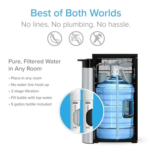 500 Series NoLine Bottom Load Water Cooler Brio Brio Water