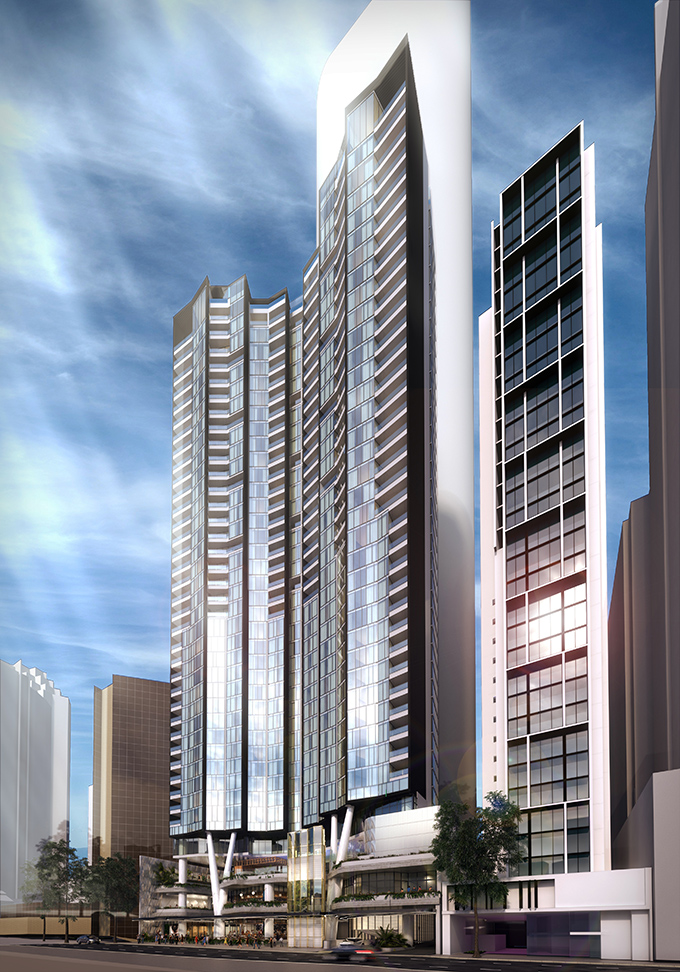 New Hotel and Apartment Tower for 111 Mary Street