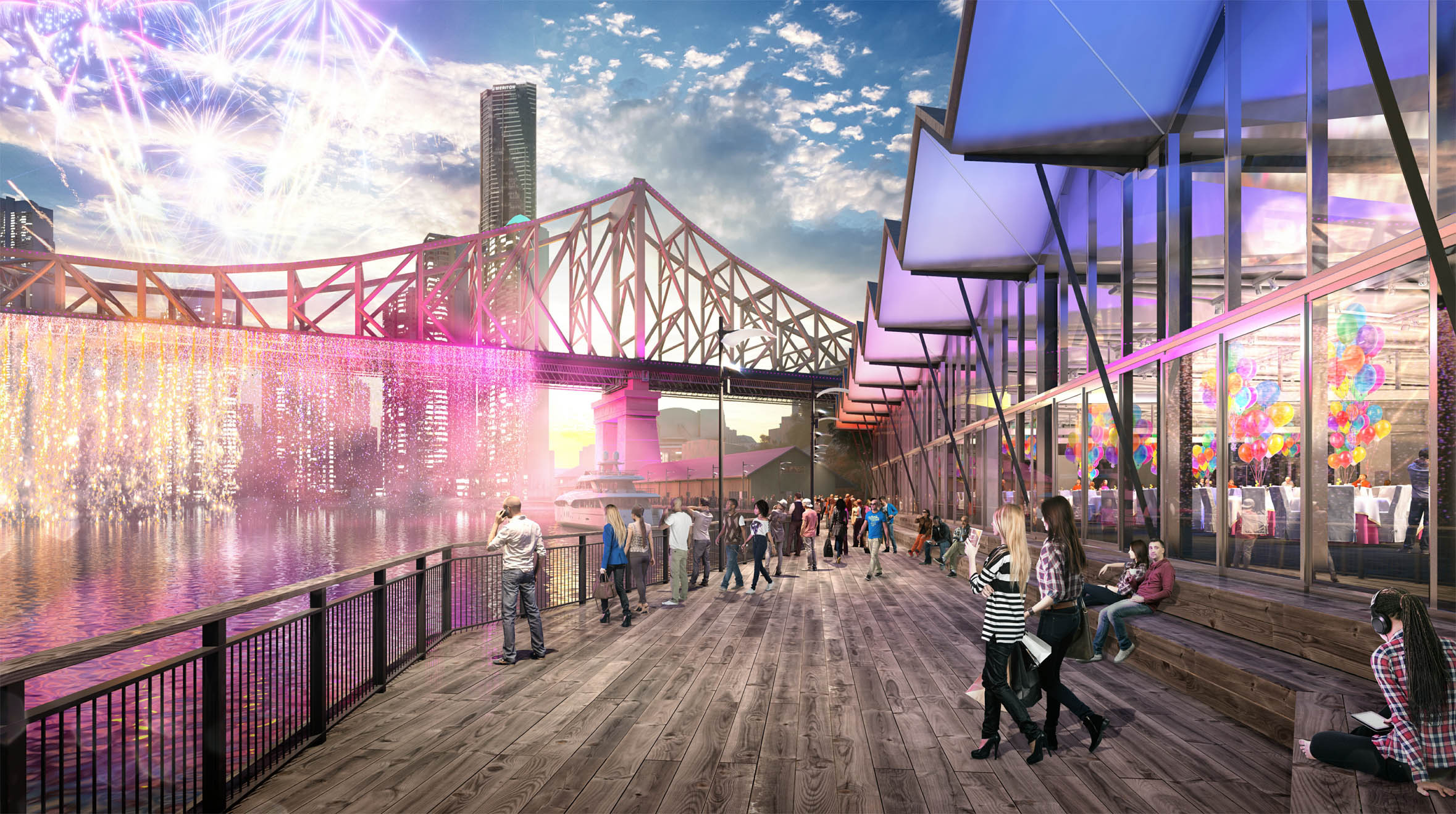 Howard Smith Wharves to Inject Life into River Edge