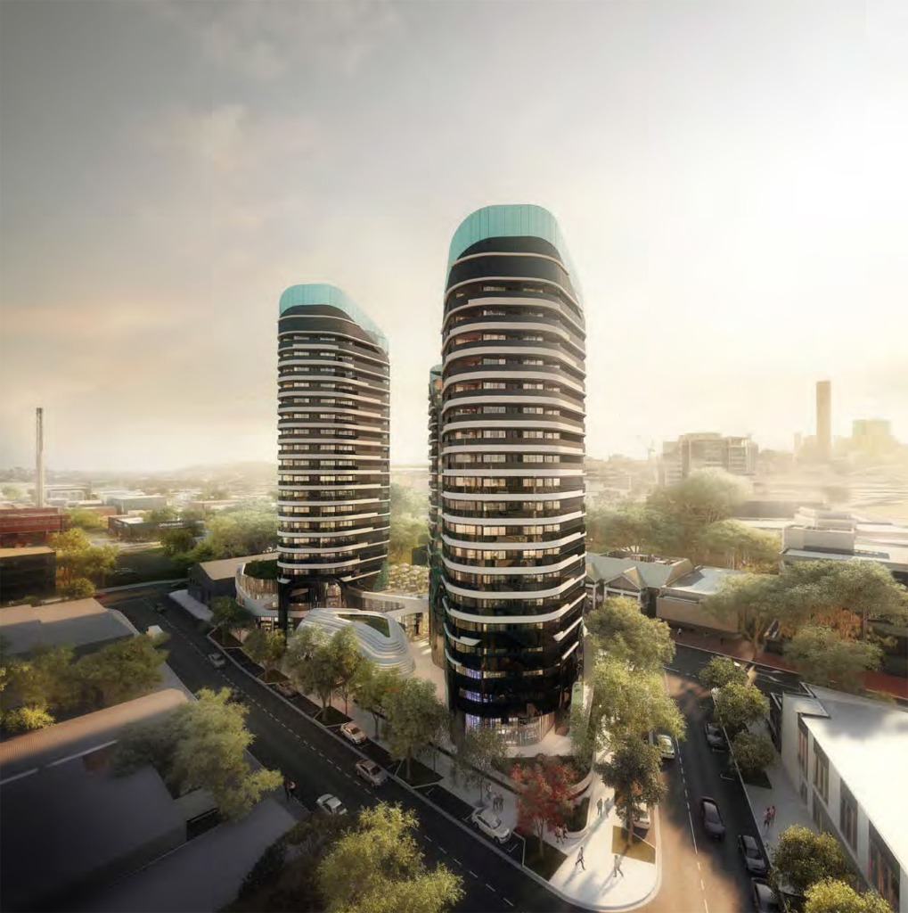 Oliver Hume Propose Two Residential Towers for Milton