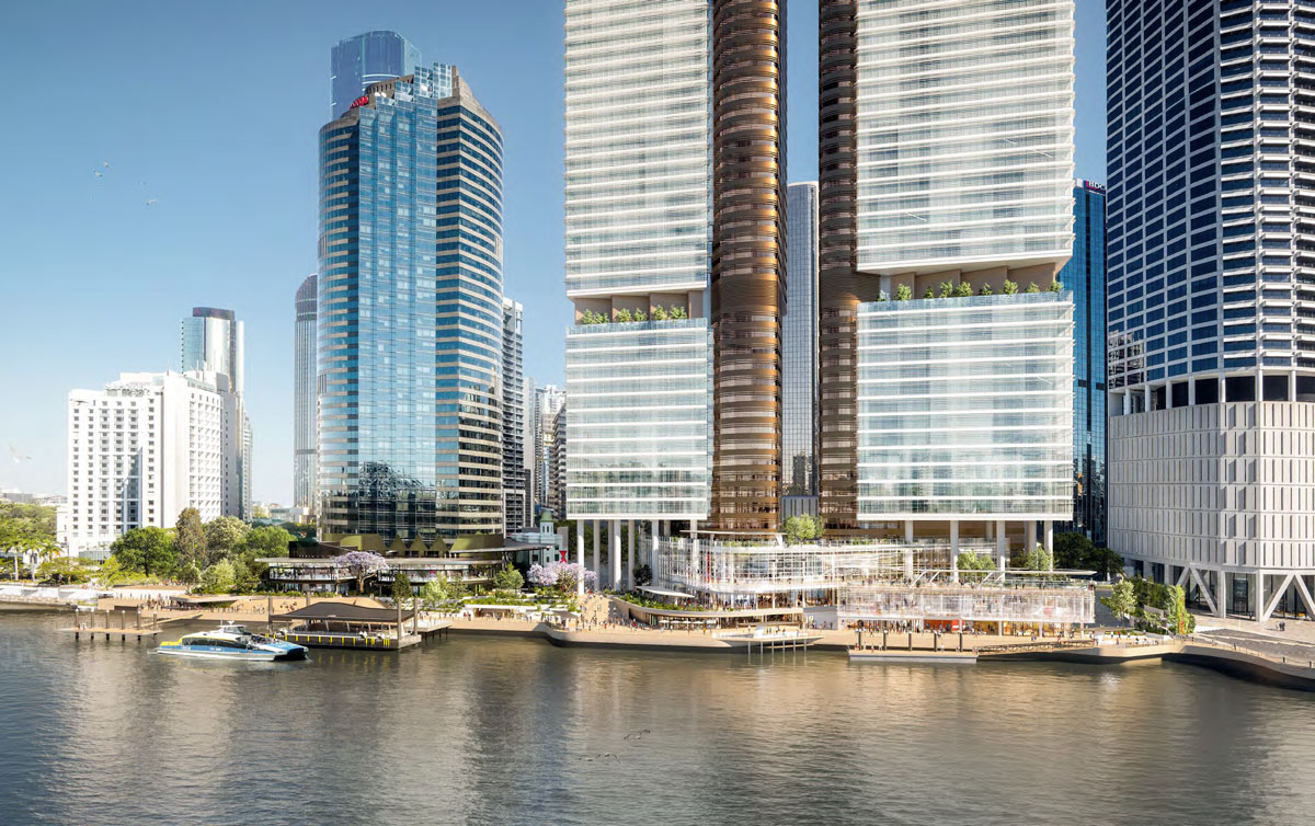 Full analysis Dexus lodges new 'Waterfront Brisbane' CBD proposal