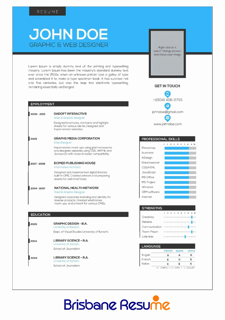 Brisbane Resume Professional Resume & Cover Letter Writing Service