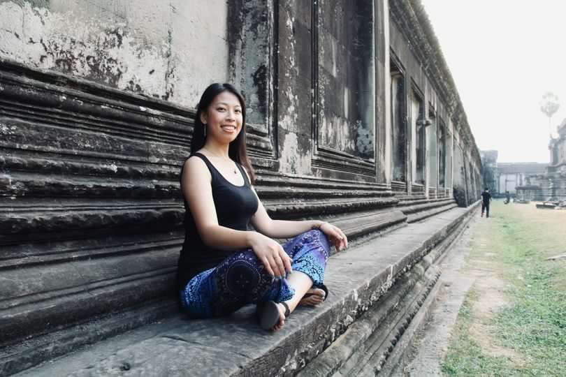 Yoga Teacher Chun Guo Brisbane Rooftop Yoga