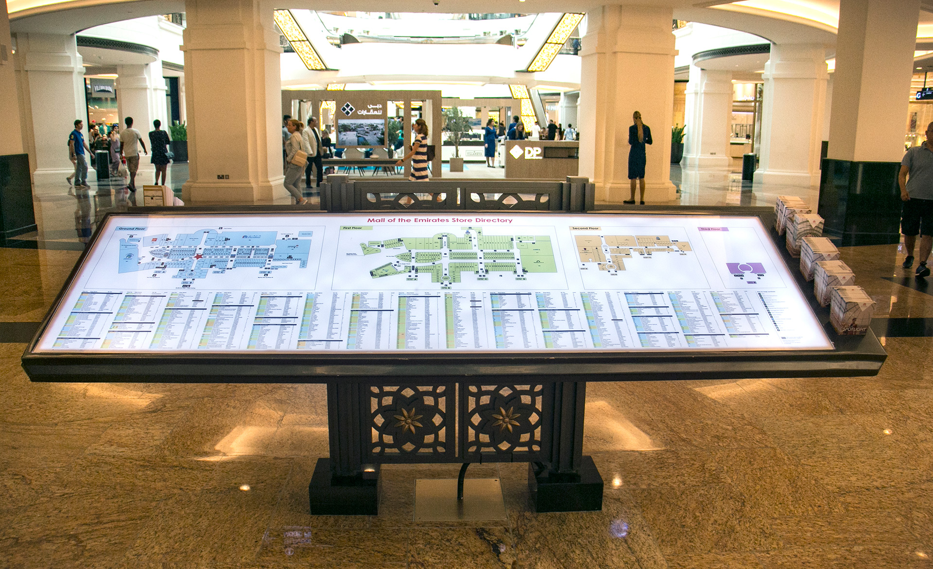 Mall of the Emirates Blue Rhine Industries, Abu Dhabi, Dubai, UAE & Egypt