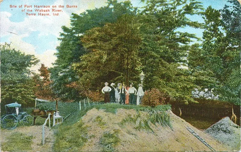 Terre Haute Postcards Fort Harrison (1)