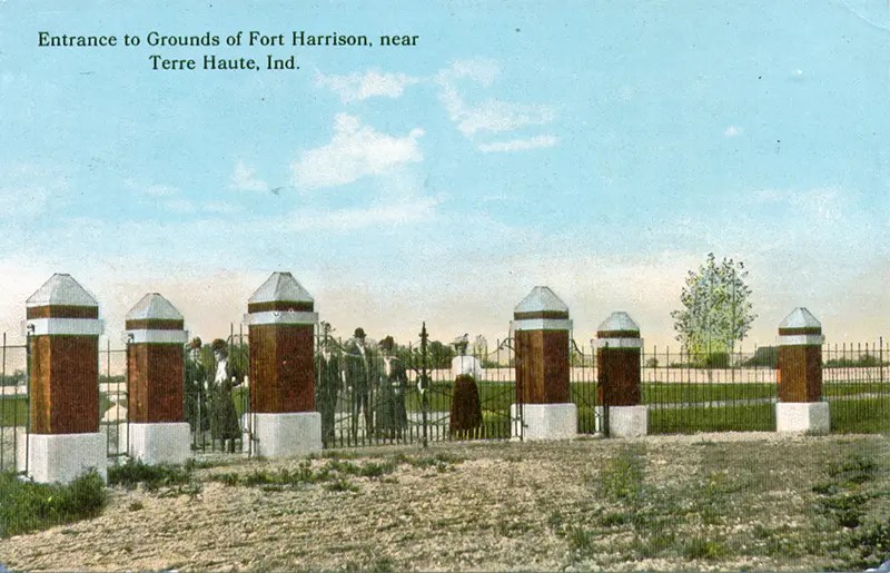 Terre Haute Postcards Fort Harrison (1)