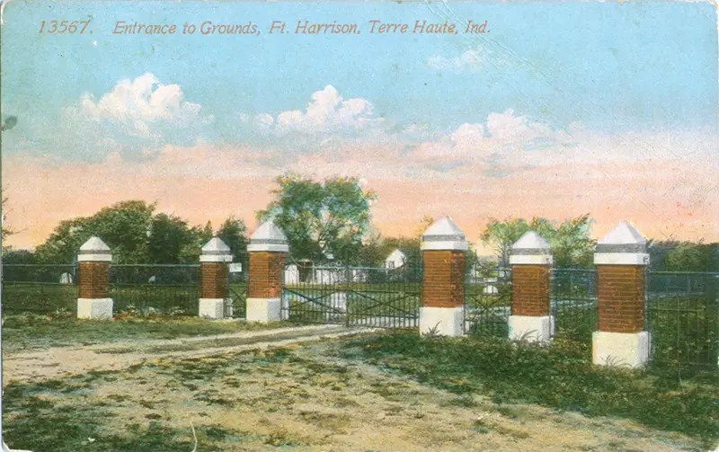 Terre Haute Postcards Fort Harrison (1)