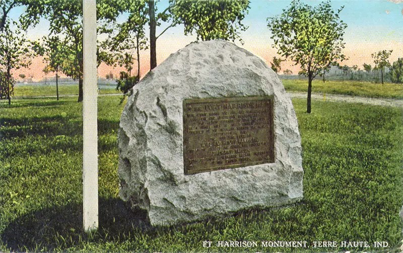 Terre Haute Postcards Fort Harrison (1)