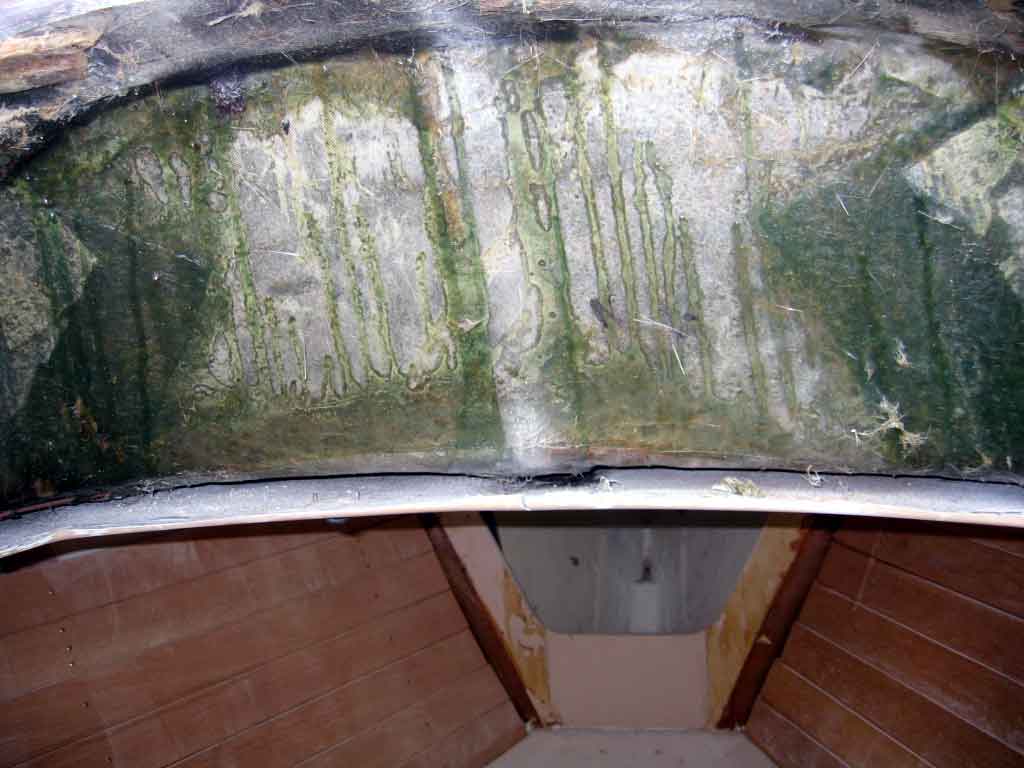 Bristol 29 Replacing the Cabin Headliner