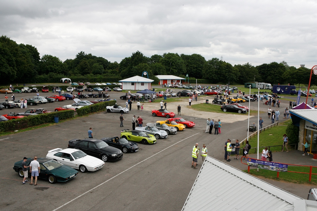 paddock view Bristol Motor Club