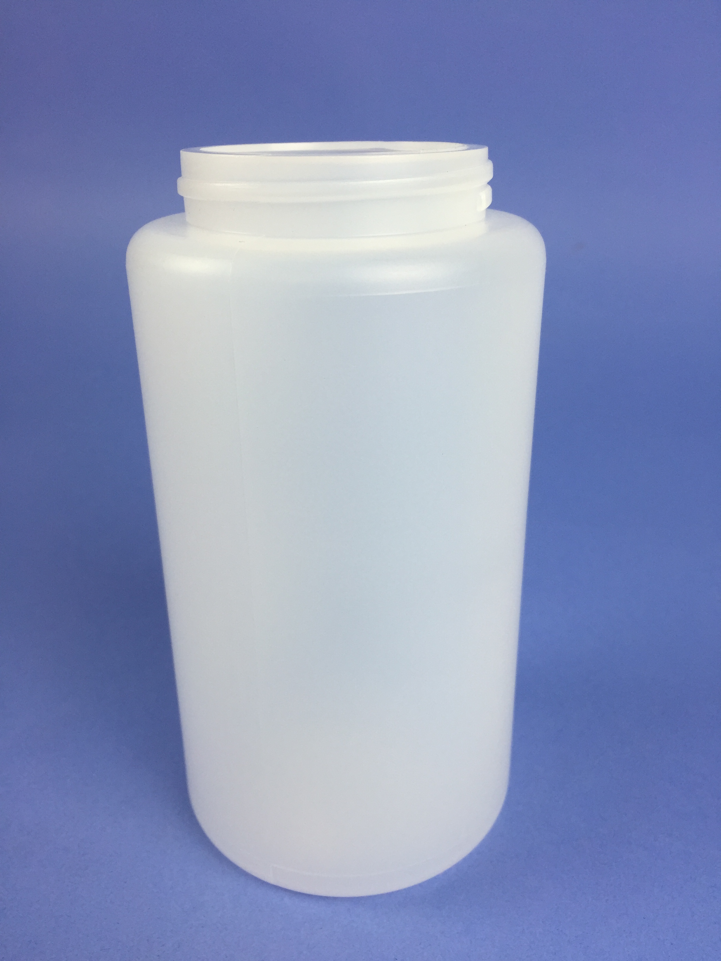 Plastic HDPE Bottle 500ml Wide Neck Bottle WN6M Bristol Plastics