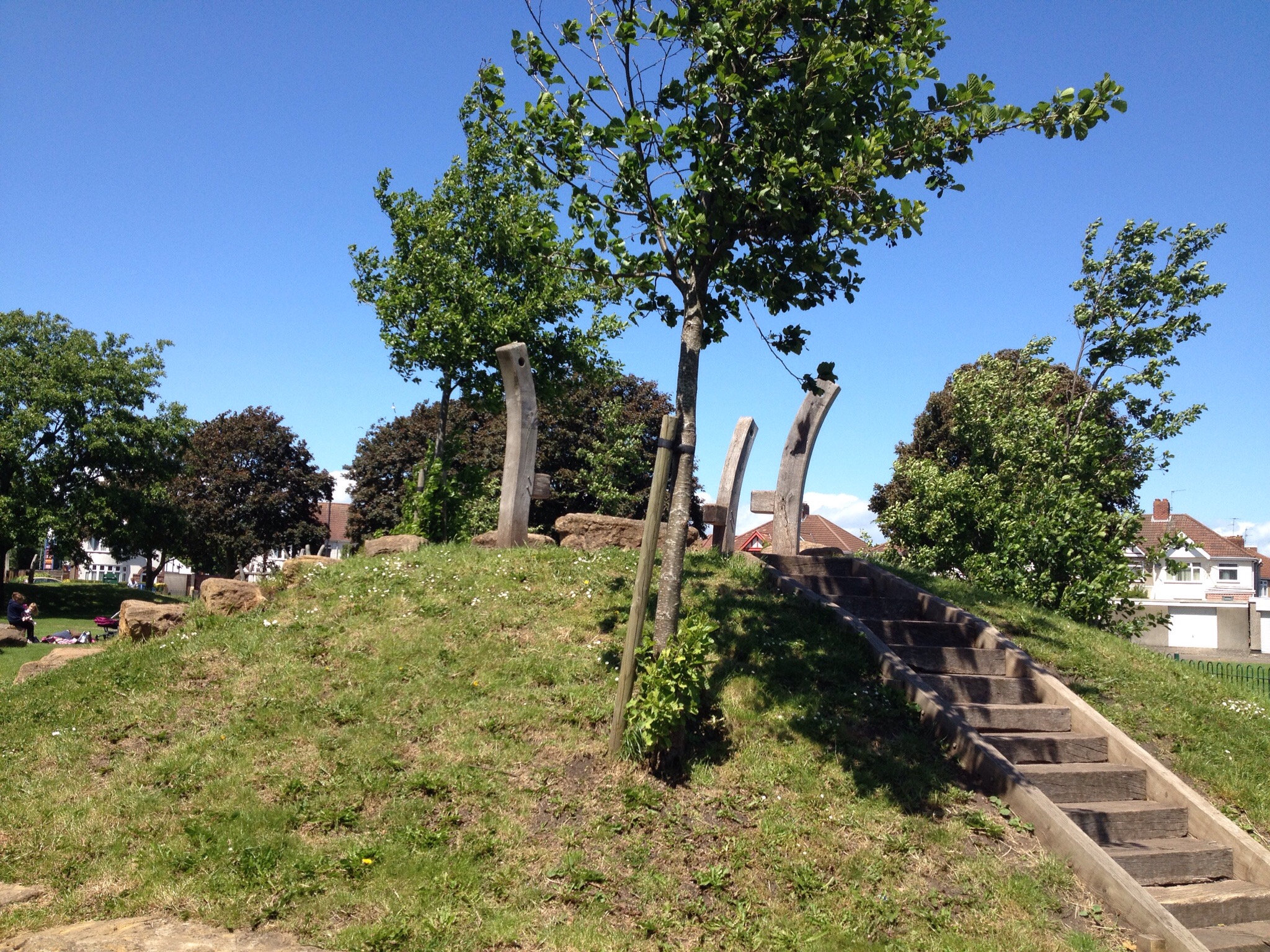 Gores Marsh Playground “The Round Mosaic Playground” Bristol