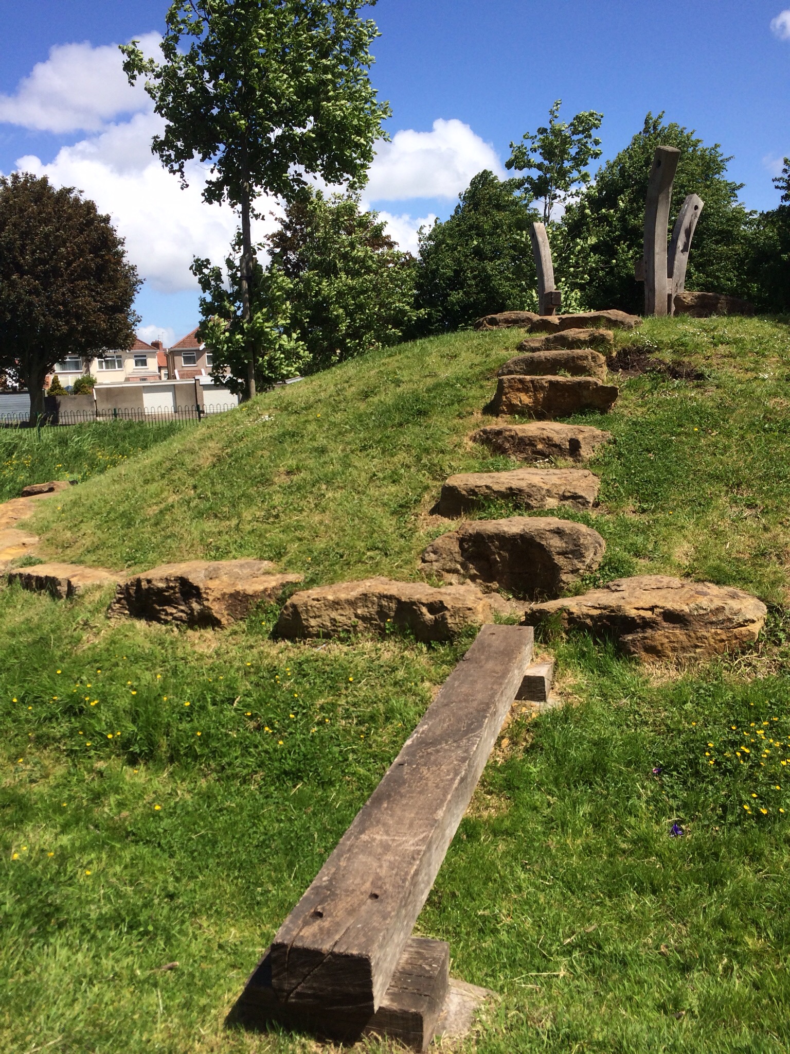 Gores Marsh Playground “The Round Mosaic Playground” Bristol