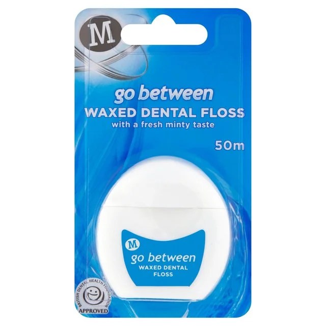 Morrison's Dental Floss Dental Floss Mint 50M Britain Essentials