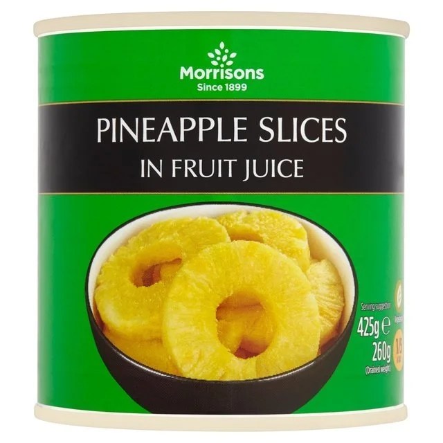 Morrisons Pineapple Slices In Juice 227g Britain Essentials Hong Kong's 1st Online British