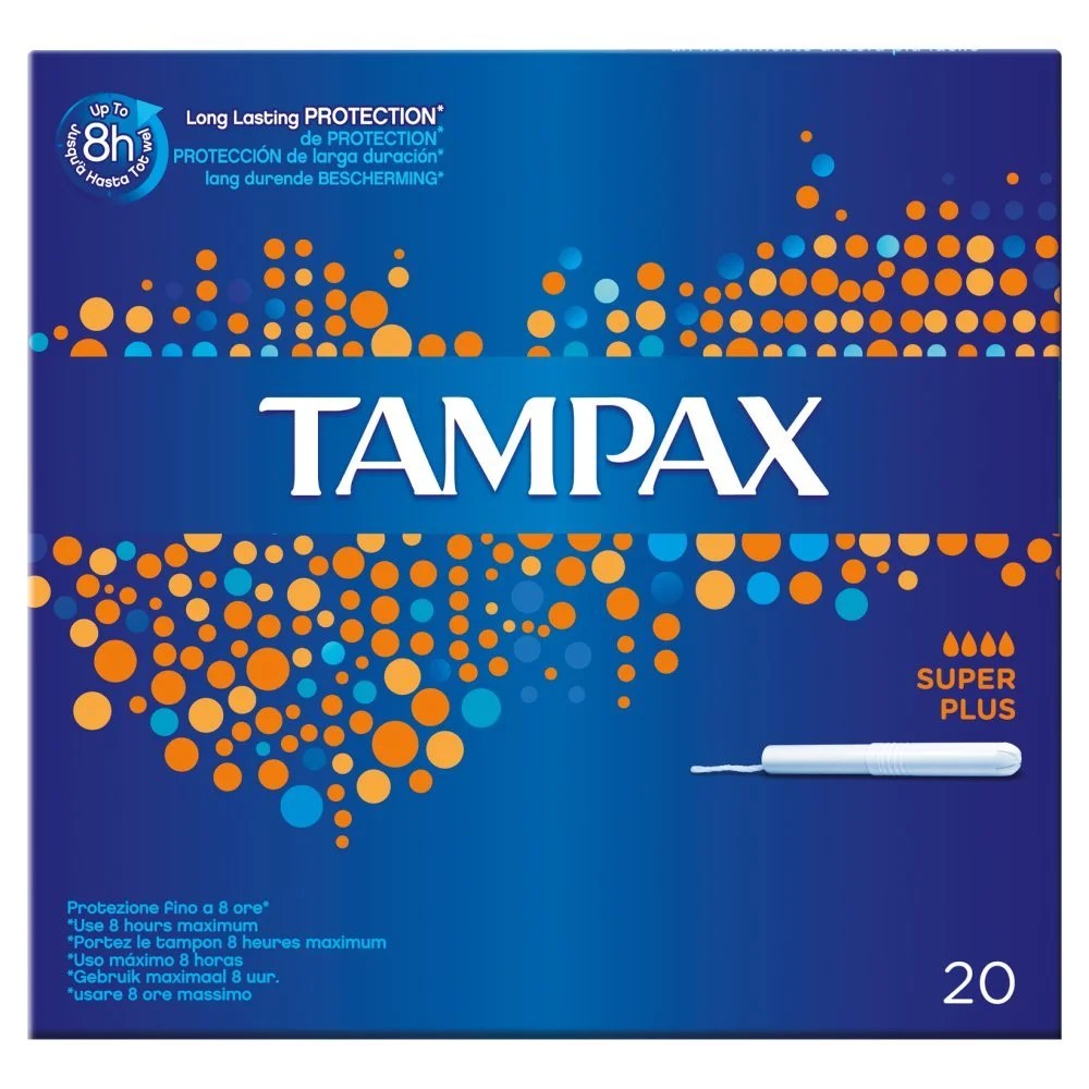 Tampax Super Plus 18's Britain Essentials Hong Kong's 1st Online