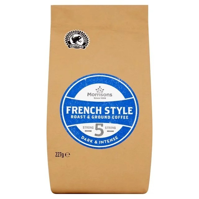 Morrisons French Style Roast And Ground Coffee 227g Britain
