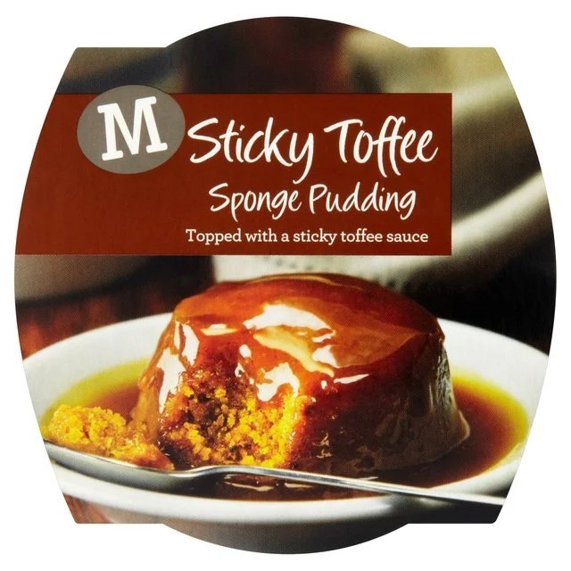 Morrisons Sponge Pudding Sticky Toffee 115g *Best Before (2 Nov