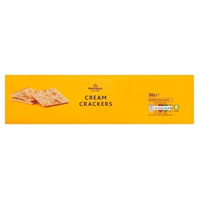 Morrisons Cream Crackers 300g Britain Essentials Hong Kong's 1st