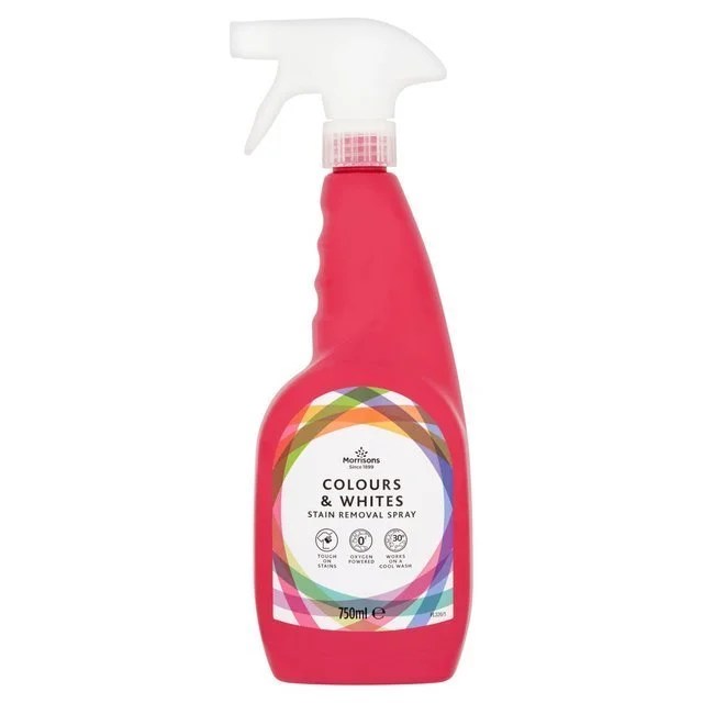 Morrisons Colours & Whites Stain Removal Spray 750ML Britain