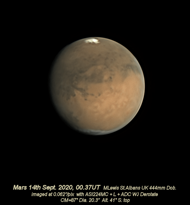 Jupiter in 2020, Report no.4 British Astronomical