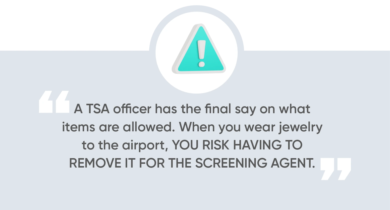 Can You Wear Jewelry Through TSA? BriteCo Jewelry Insurance