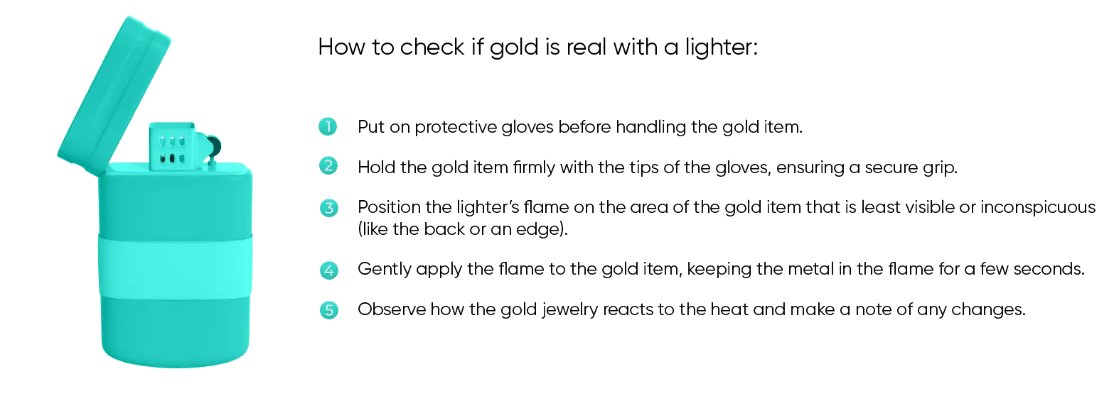 How to Tell if Gold is Real With a Lighter BriteCo Jewelry Insurance