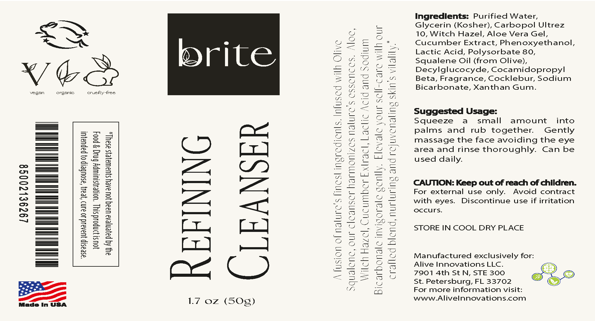 Refining Cleanser Brite AestheticBrite Aesthetics